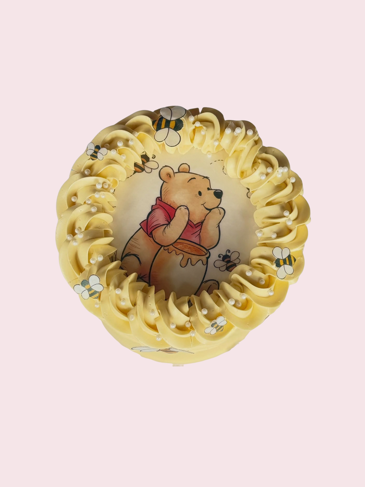 Fest kake med spiselig bilde