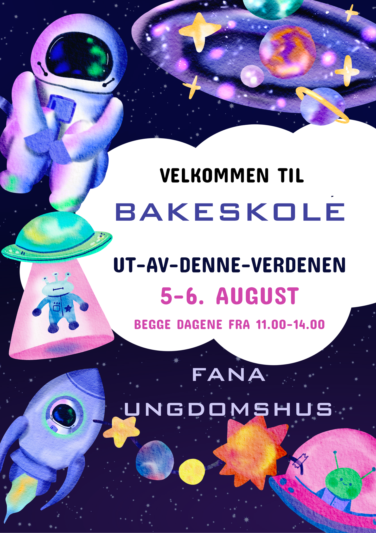 Bakeskole - August 2026