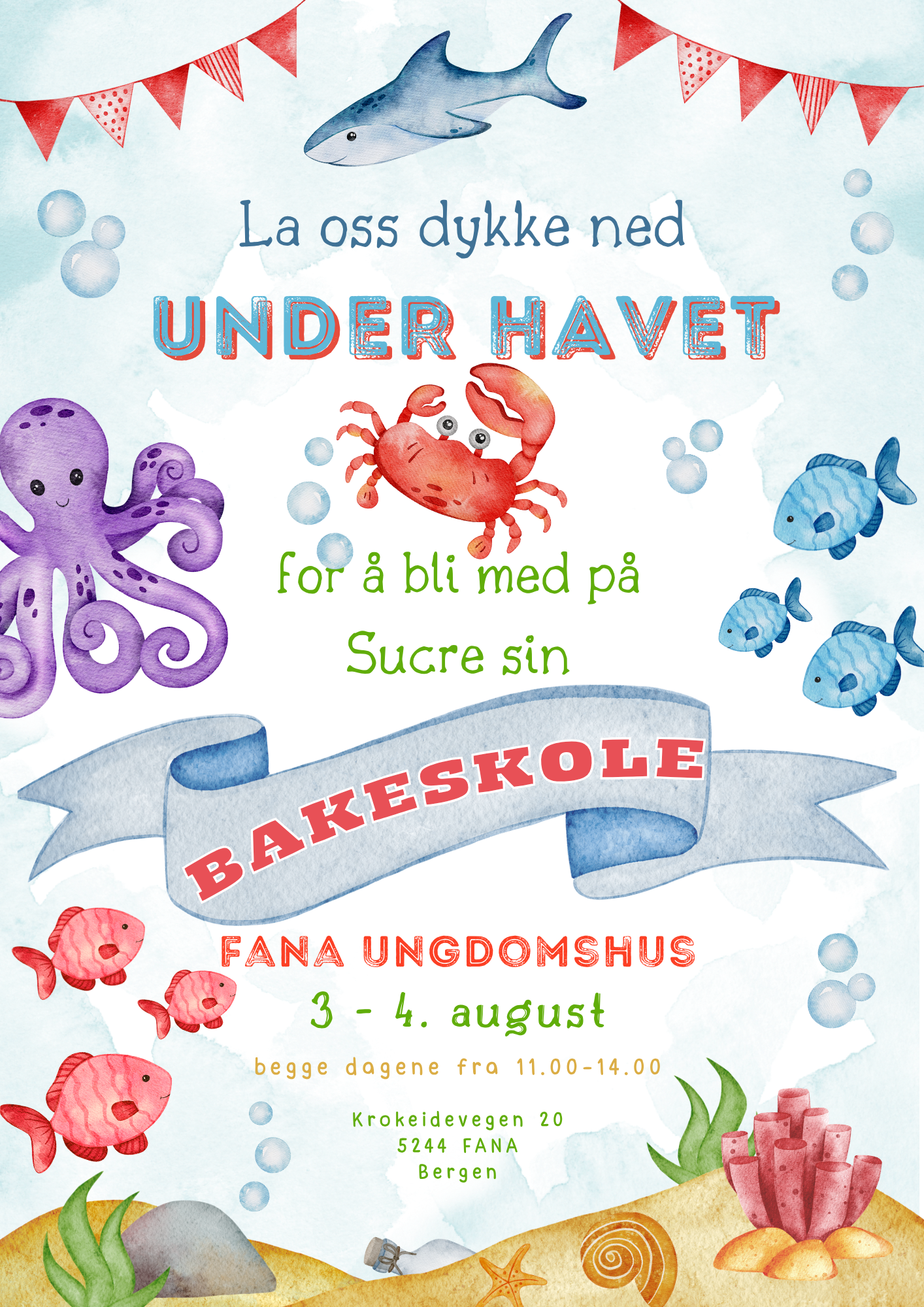 Bakeskole - August 2026
